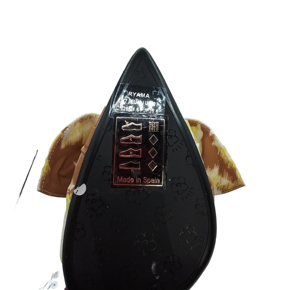 TED BAKER Ryana Tapestry Pointed Toe Bow Pump SZ 40 - Picture 3 of 8